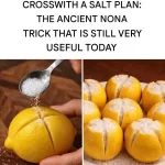 Grandma’s trick of pouring salt on a lemon: here’s what it’s for