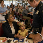 The Officer Questioned a Little Girl’s Mother in a Diner. Then Lily Carter Said What Was Hidden in Her Shoe.