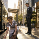 The Millionaire Watched the Cleaning Lady Step Off the Bus Every Morning Until the Day Her Old Purse Broke Him